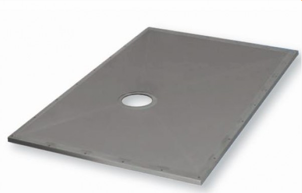 WRD Wet Deck floor pan for wet room shower areas. Super strong wet floor former does not need under boarding. It can provide a wet room floor pan in concrete or wooden floors.